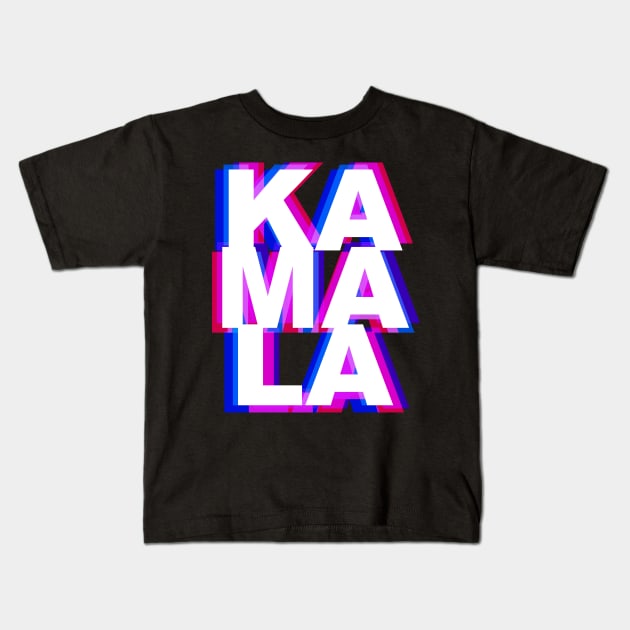 Kamala Kids T-Shirt by tommartinart